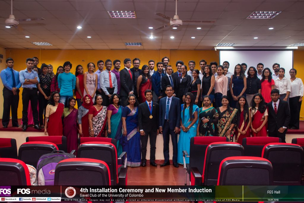 A Beginning with No Ending Gavel Club University of Colombo